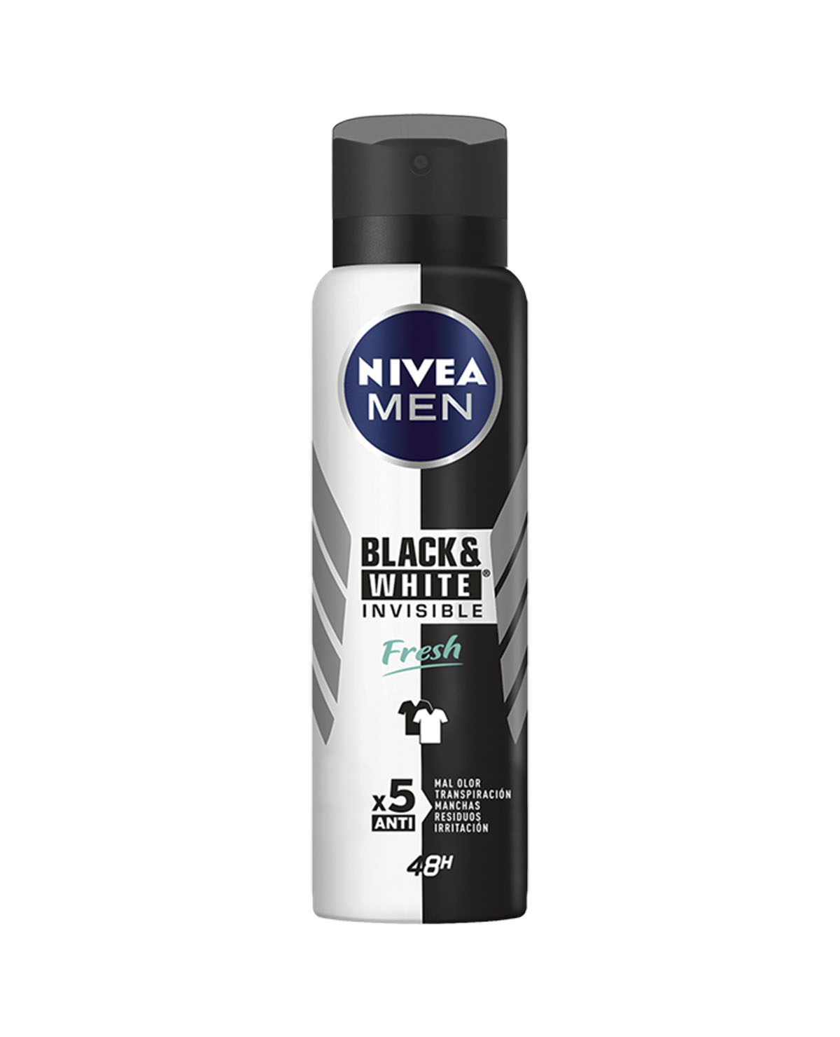 Desodorante Nivea Men Black & White invisible Fresh x 150 Ml